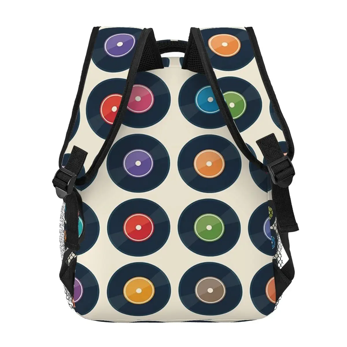 Collezione di dischi in vinile zaini ragazzi ragazze Bookbag borse da scuola per bambini zaino per Laptop in cartone animato borsa a tracolla di grande capacità