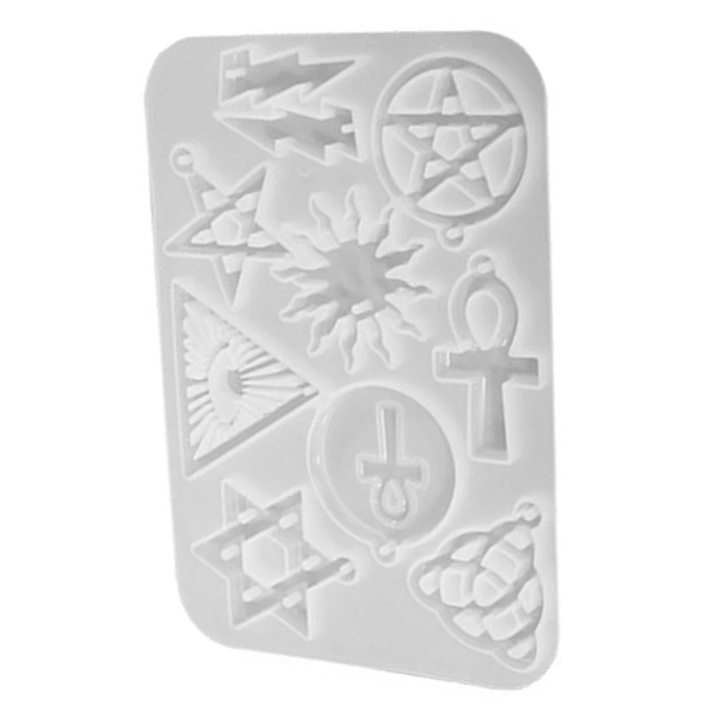 

Silicone Earring DIY Resin Jewelry Supplies 5 Pointed Star Pendant Mold Resin Craft Silicone Molds Versatile Craft Tools