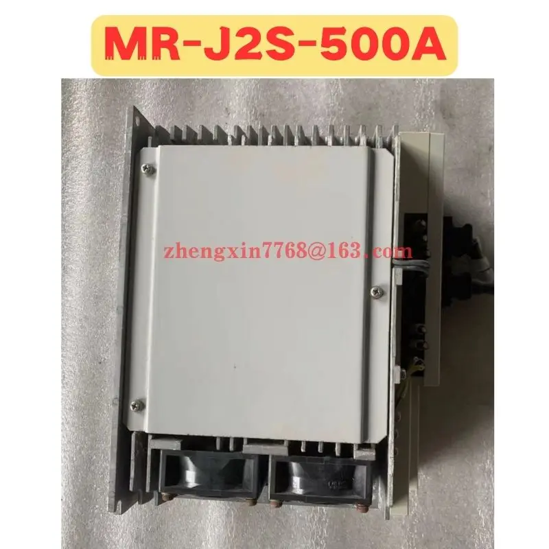 Second-hand Servo Drive MR-J2S-500A MR J2S 500A Normal Function Tested OK