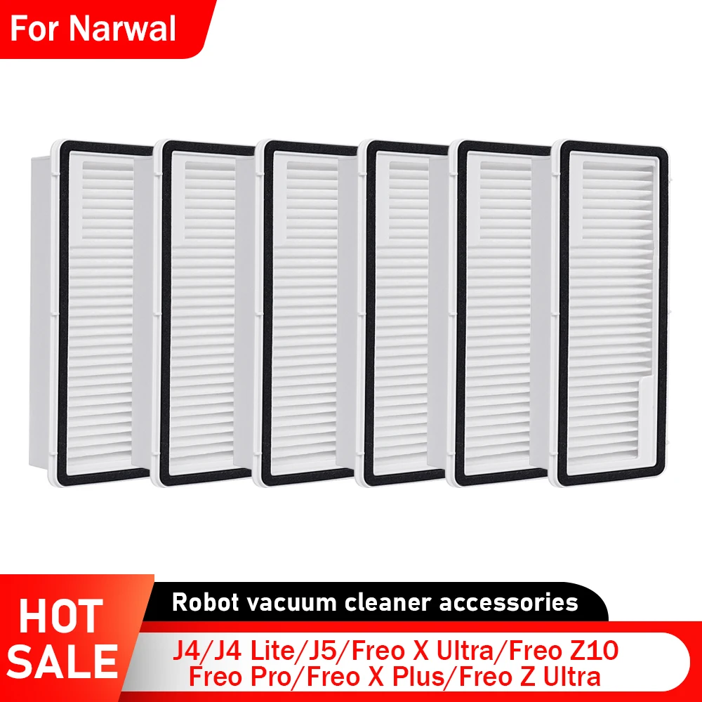HEPA Filter for Narwal Freo X Ultra/Freo Z10/Freo Pro/Freo Plus/Freo Z Ultra/J4/J4 Lite/J5 Vacuum Spare Parts Filter Accessory