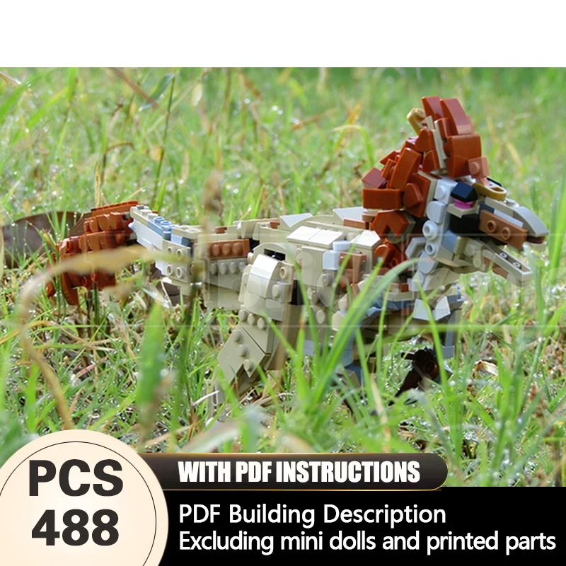 

Creators Animal Series Model MOC Building Bricks Thanatobates Modular Technology Gifts Holiday Assemble Children Toys Suit