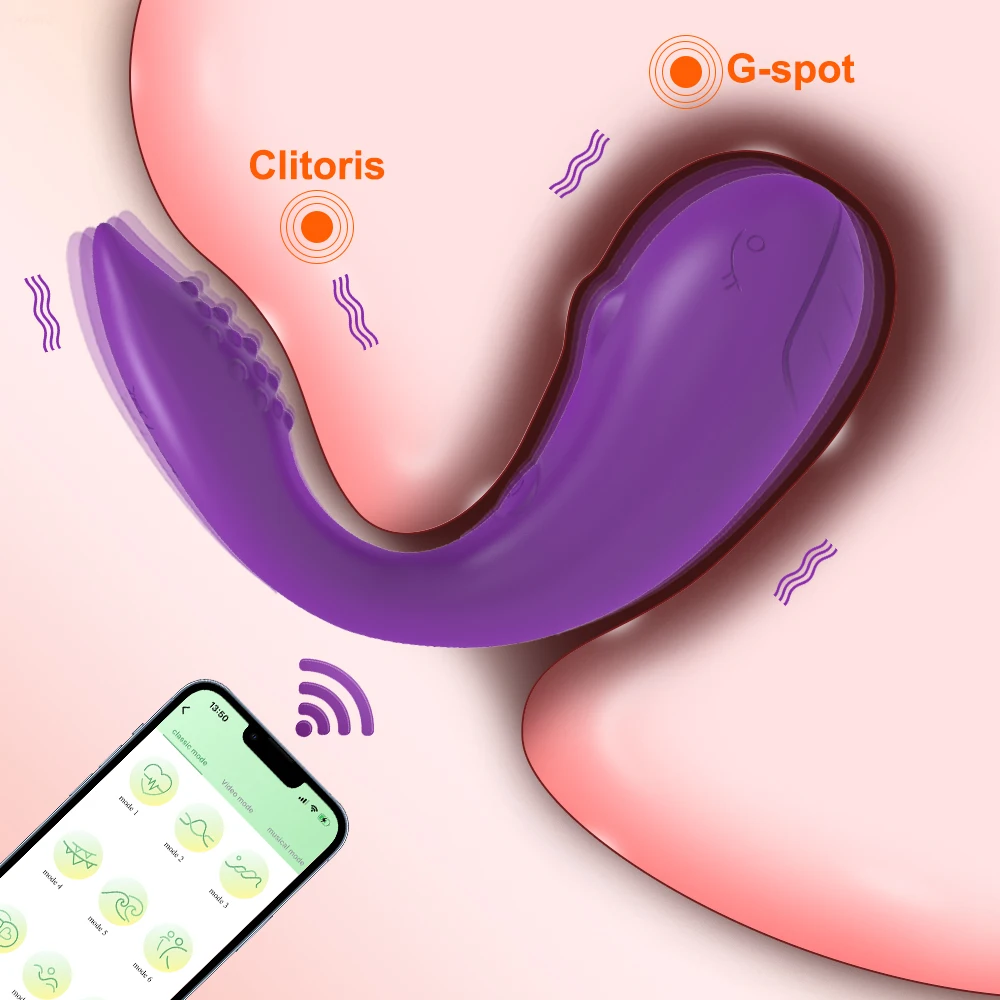 APP التحكم الهزاز المهبلي G Spot 9 سرعة الشرج تهتز البيض مدلك يمكن ارتداؤها محفز الكبار الجنس لعب للنساء الأزواج #4