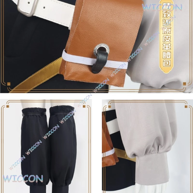 [PandaRich]GACHIAKUTA Riyo Reaper  Cosplay Costume Halloween Anime Outfit Character Role Play Game Gothic Lolita Fashion Party C