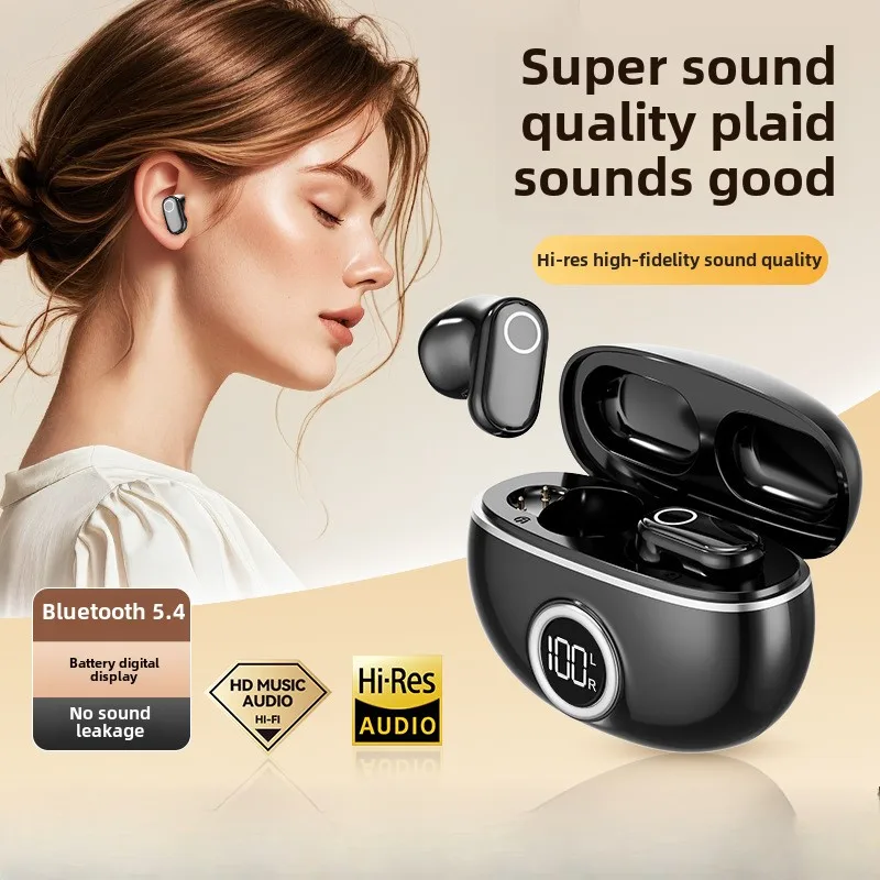 New M84 Short Handle Bluetooth Earphones True Wireless In Ear Ultra Long Endurance Earphones Mini Noise Reduction