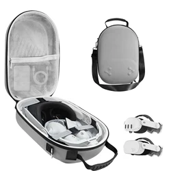 Hard Carrying Case Drop-resistant Portable Storage Bag Travel Carry Bag for Meta Quest 3/3S VR Headset Controller Accessories