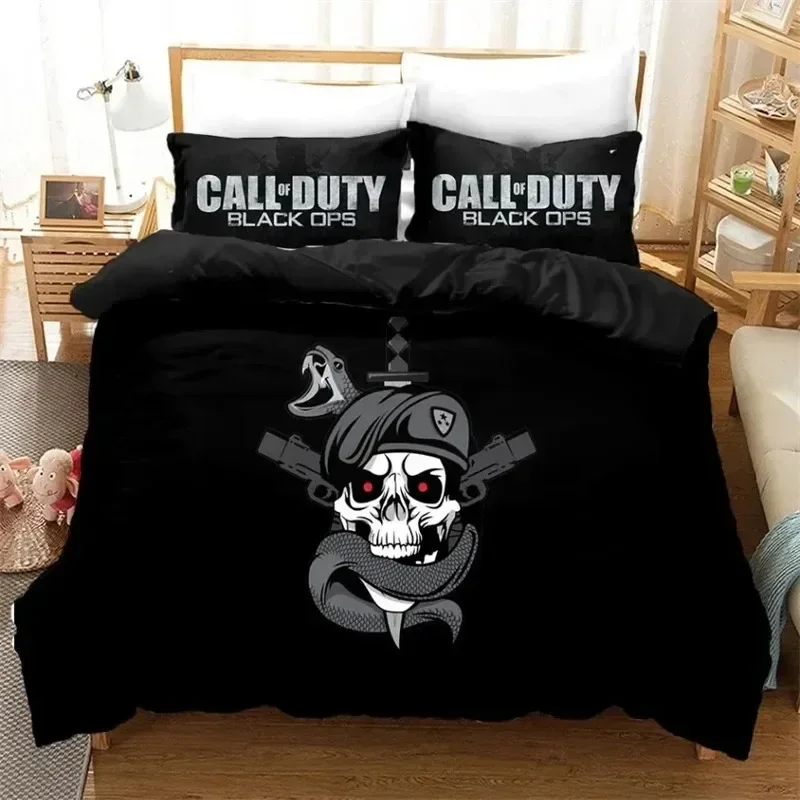 

3D Printed Call of Duty 3D NEW Duvet Cover Pillowcase Bedding Set Adult Boy Girl Bedroom Decoration Children Single Double Large