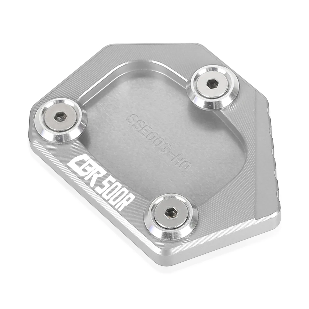 

Motorcycle FOR HONDA CBR500R 2018 2019 2020 2021 Kickstand Foot Pad Side Stand Enlarge Sled CBR 500 R 2023 2024 2013 2015 2014