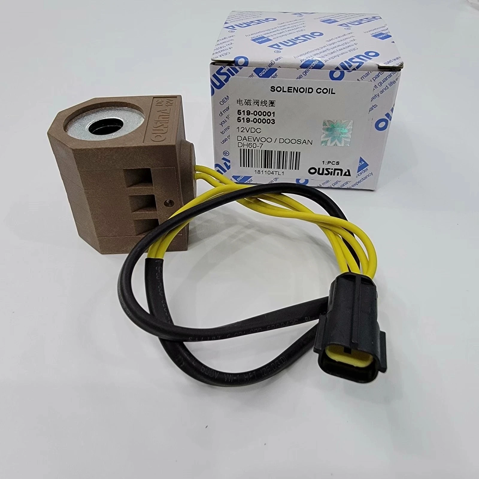 

Катушка электромагнитного клапана Doosan Daewoo серии DH60-7, совместимая с несколькими моделями — качественная запасная часть OEM 220-5 225-