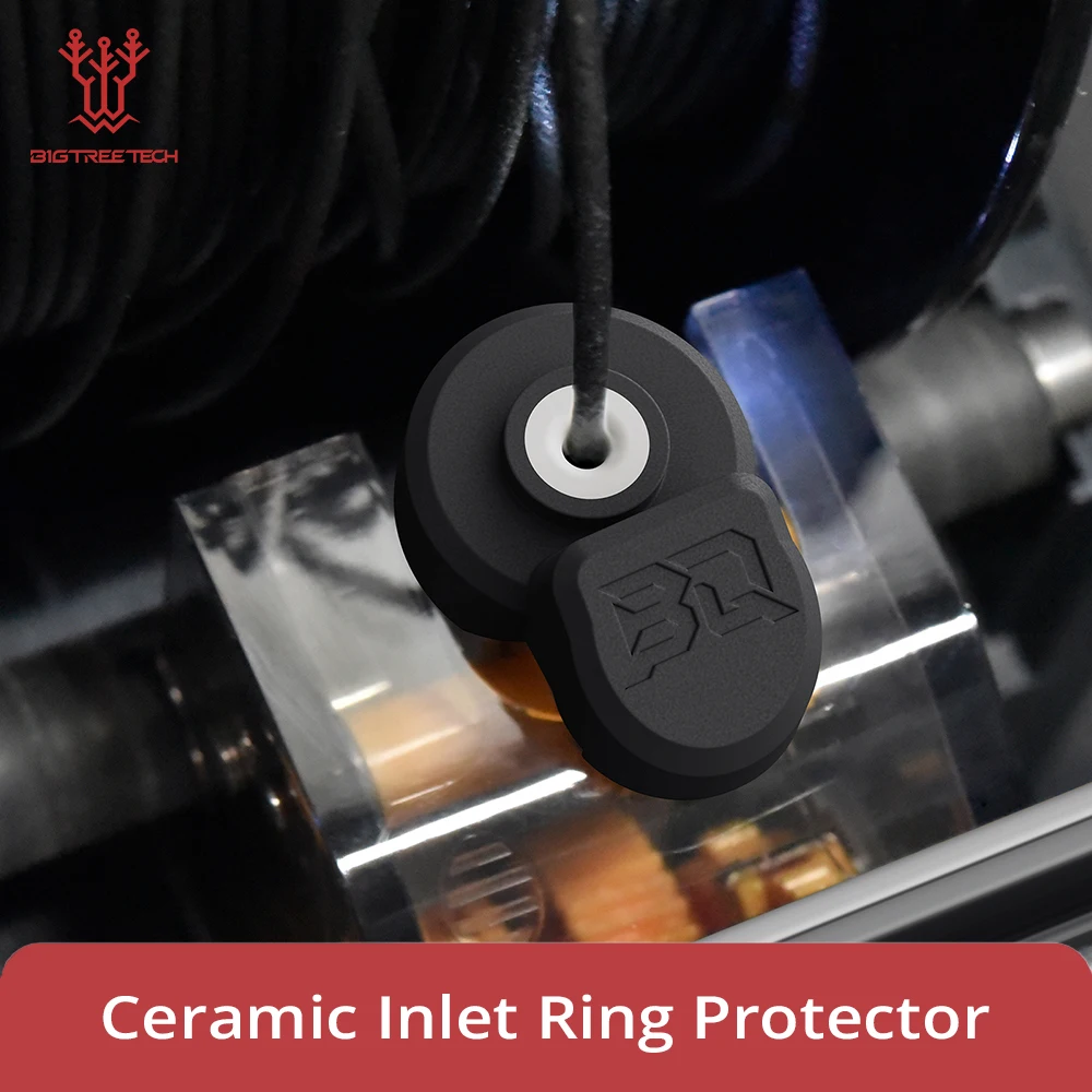 BIGTREETECH Panda AMS Guard Ceramic Inlet Ring Protector Durable for Bambu Lab A1 P1 X1 H2D AMS 3D Printer Accessories