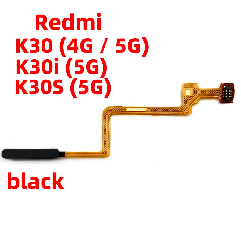 Original For Xiaomi redmi K30 k30i k30s 4g 5g Fingerprint Sensor Scanner Touch ID Connect Motherboard home button Flex Cable