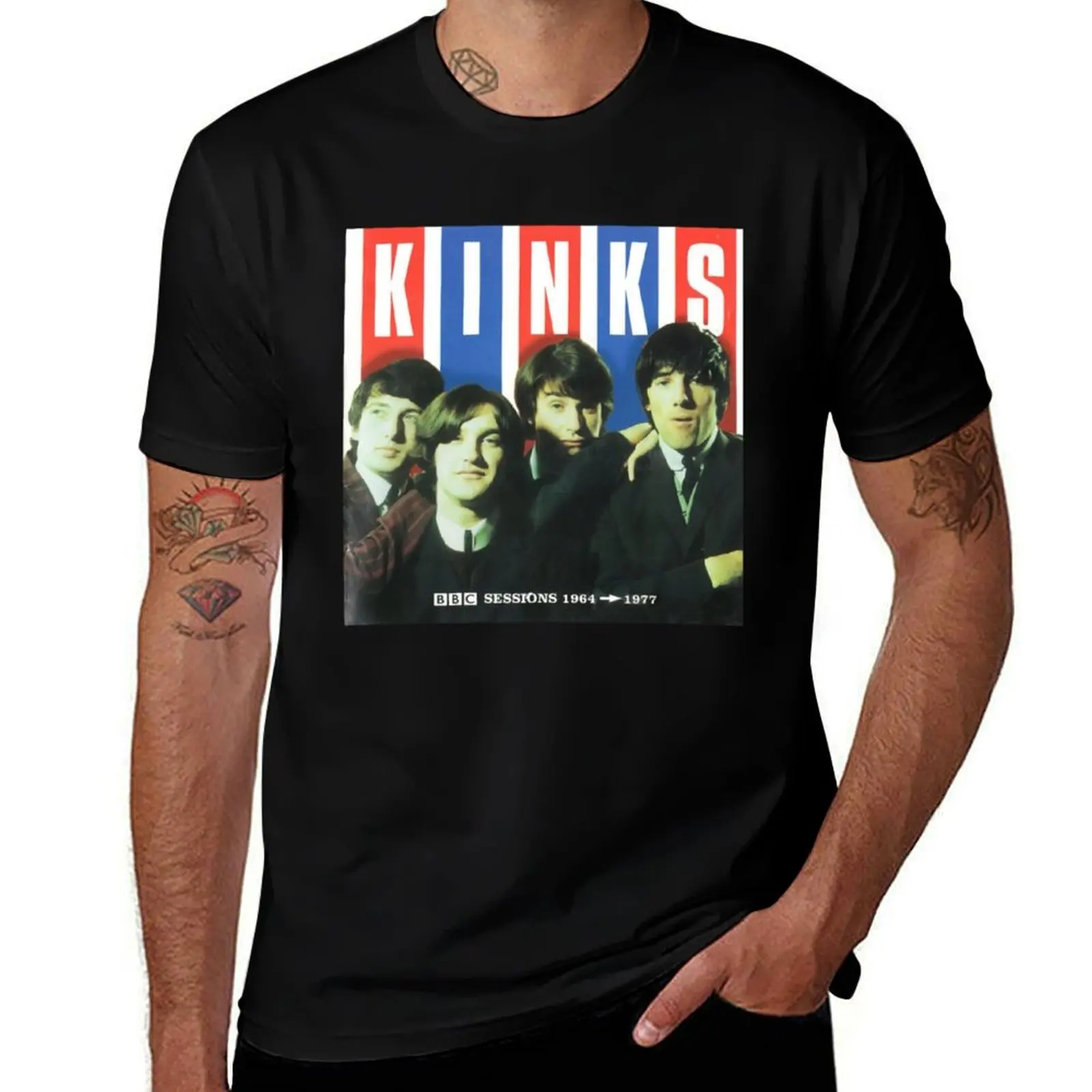 

shirt man kinks shirt designer T-Shirt t for Classic man man t T-Shirt t cotton shirts rock the graphic