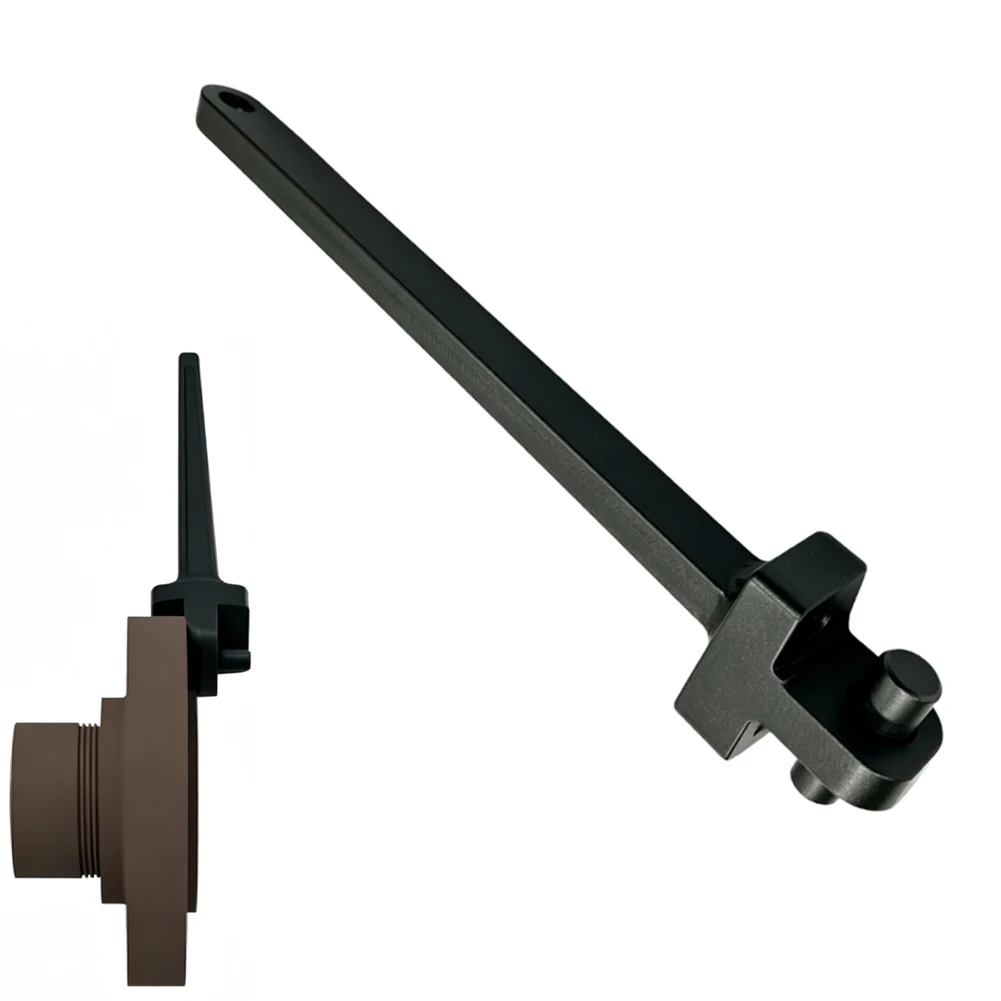 Flange Wrench For Threaded Flanges 1/2 5/8inch Pin Carbon Steel Repair Tool For Pipe Repair And Assembly Tasks