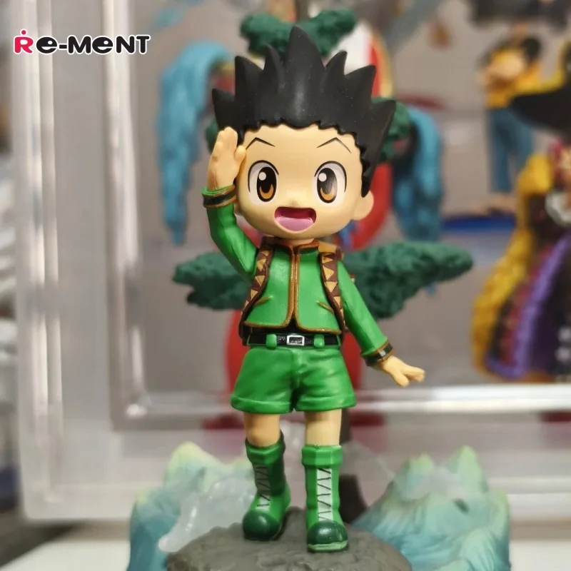 

Re-Ment HUNTER×HUNTER DesQ DESKTOP HUNTER 6 Blind Box Toy 6pcs Collectible Anime Figure Mini Doll Model Decoration Festival Gift