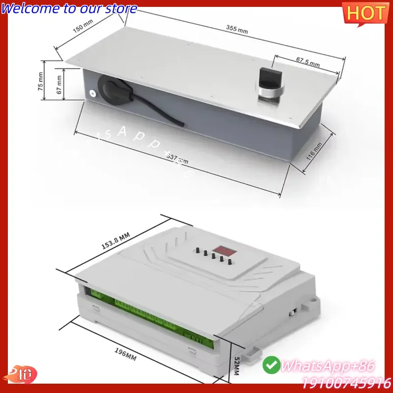 CE Certificate Stainless Steel Electronic Floor Spring Hinges Manufacturers 90 Degrees for School Hotel Entry Motor Operated