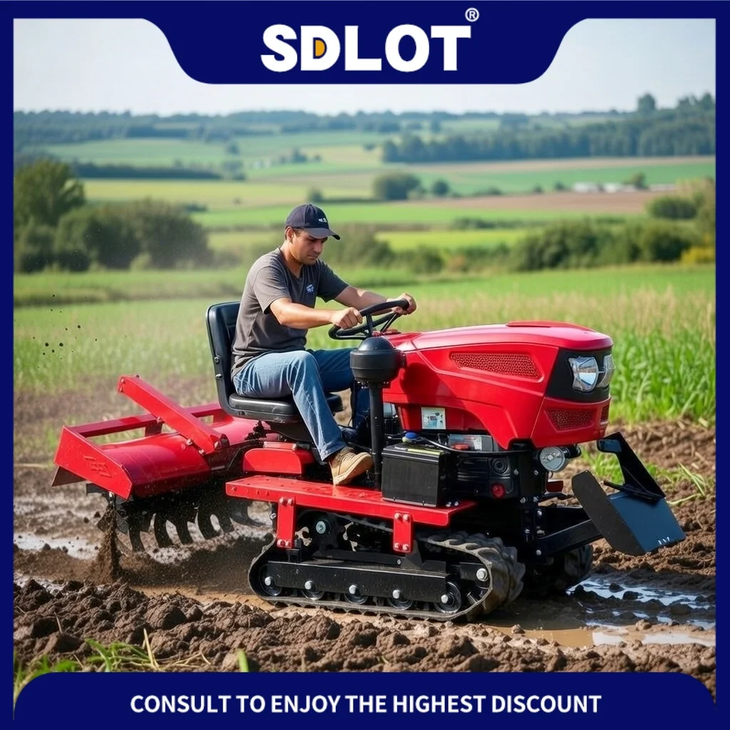 Customized Mini Farm Tractor 35HP Amphibious Tractor – Water & Land Dual Use – Optional Attachments – Contact Us