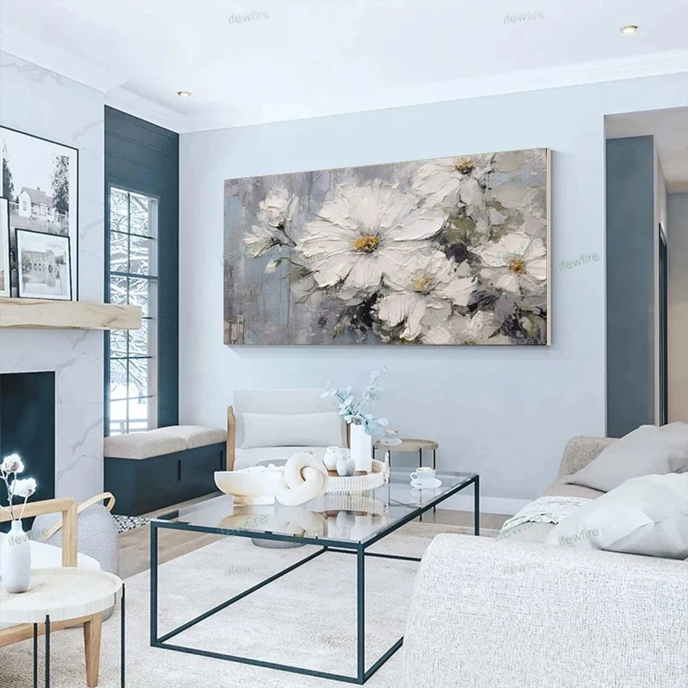 

100% Hand-painted Canvas Oil Painting Large Abstract Home Interior Wall Decor Paintings Golden Texture Image Picture Porch Mural