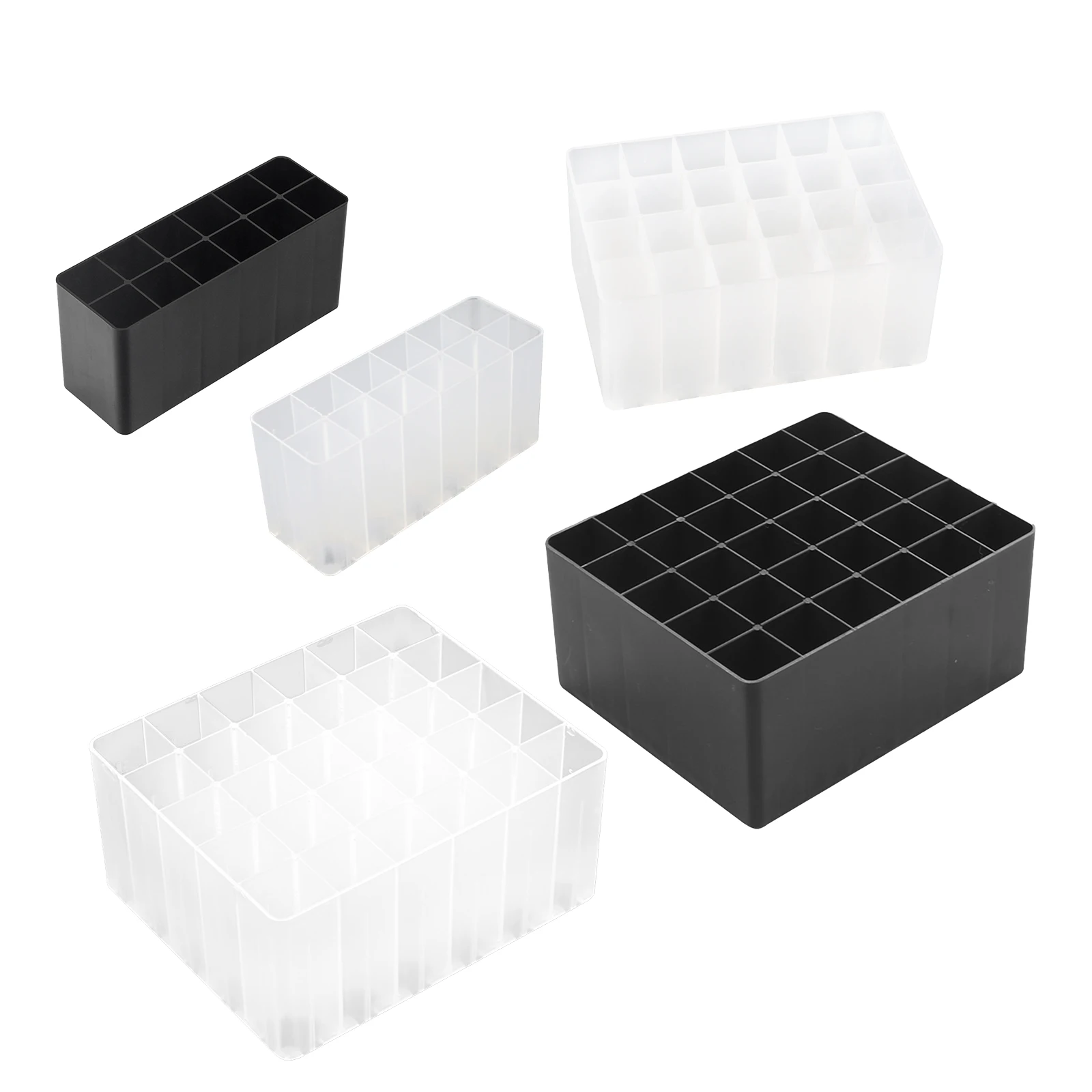 1Pc 12/24/30 Color Mark Pen Base Box Large-capacity Multifunctional Brush Pen Storage Rack Marker Pen Holder Make-up Brush Stand