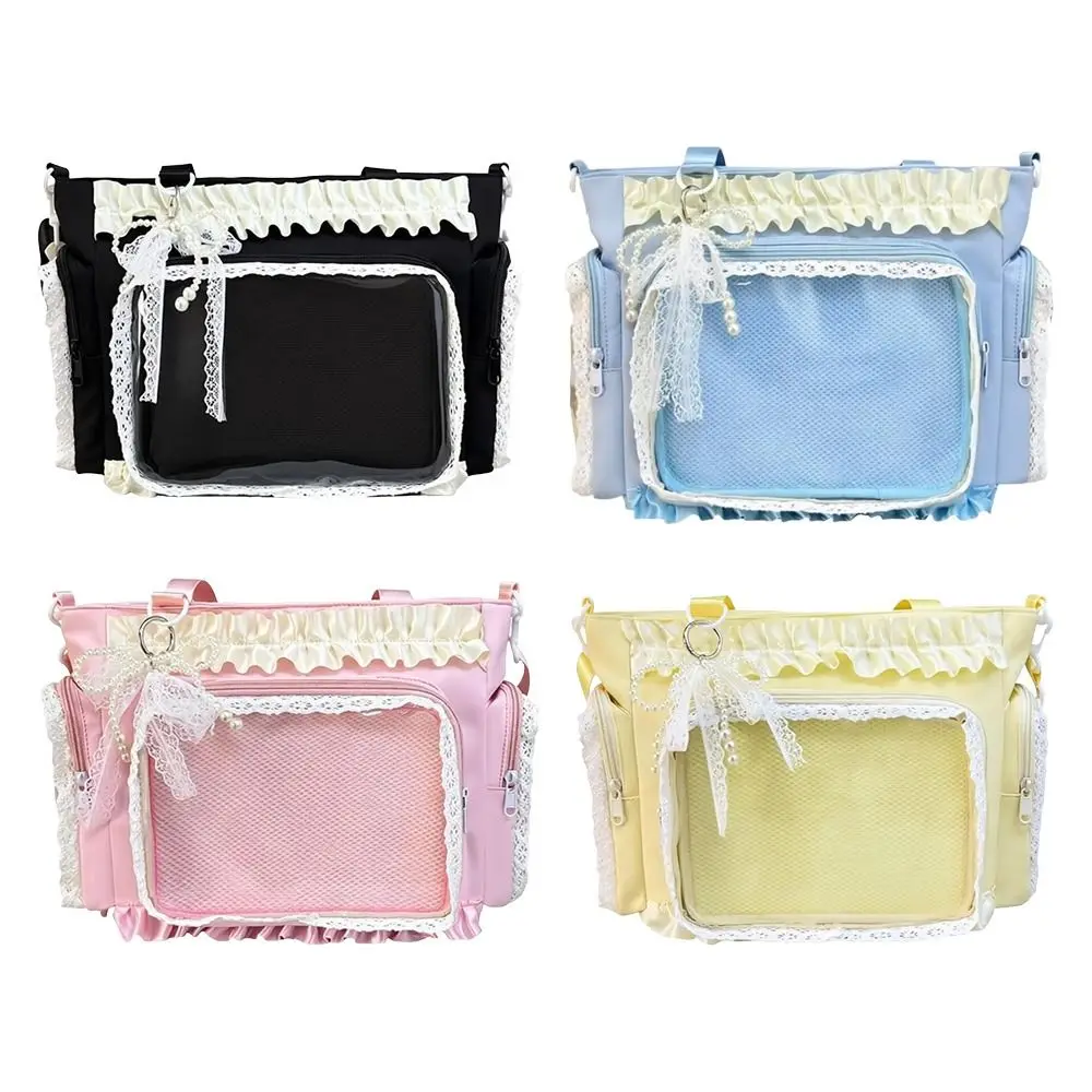 Neue Y2K Japanische Ita-Tasche Transparente Große Umhängetasche Lolita Schultertasche für Damen – Detail 5