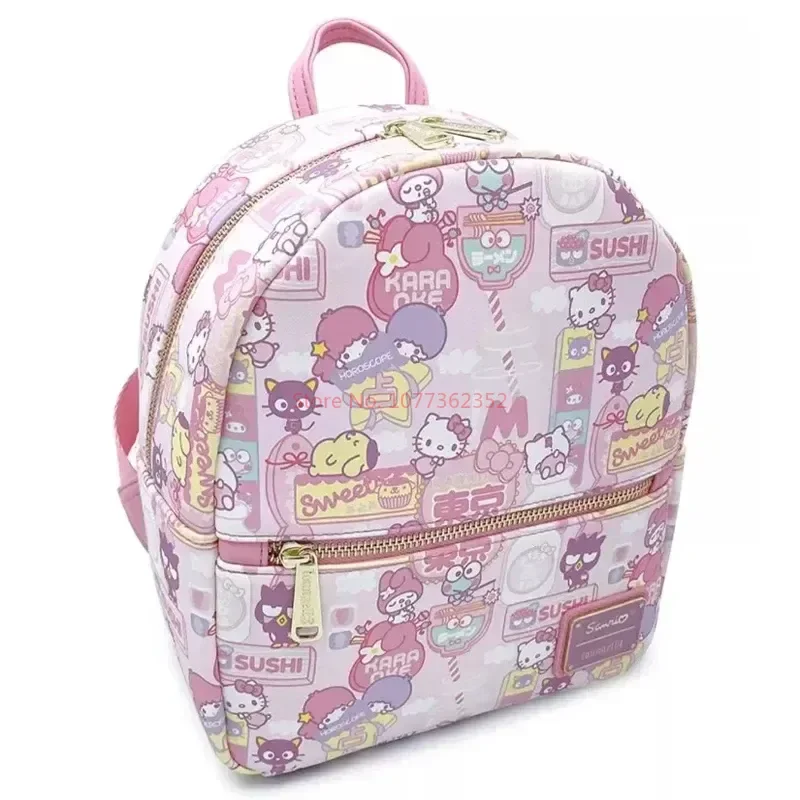 Gorący Sanrio Loungefly pod wspólną marką plecak z Pu ekskluzywny Mini plecak Eeyore torebka figurka Loungefly plecak torba dziecięca prezent