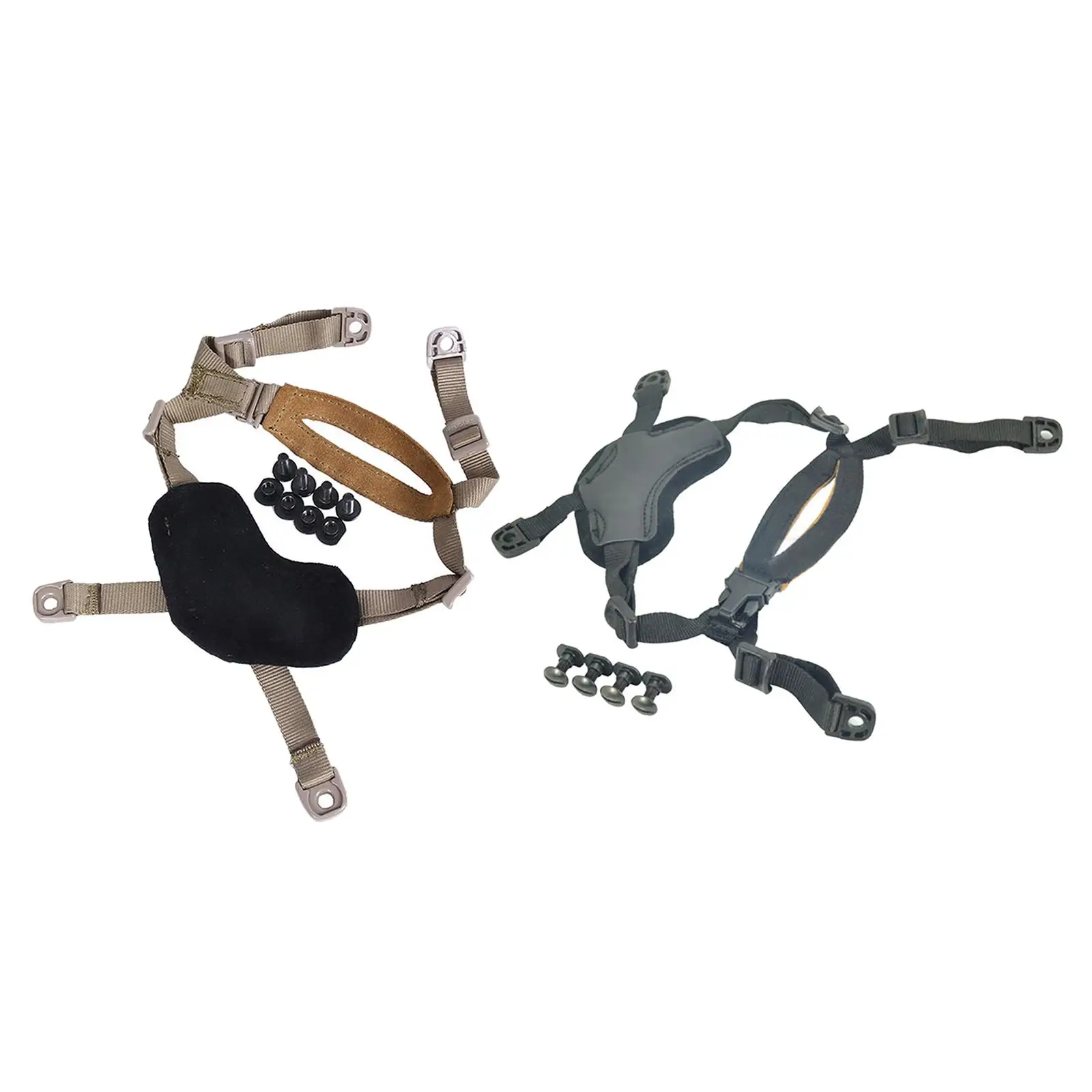 

Helmet X-Nape 4 Points with Bolts & Screws Chin Strap System