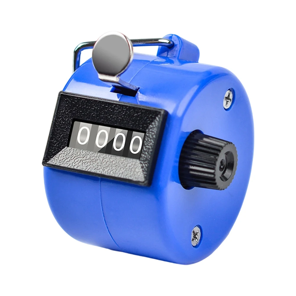 5.5*4.9*3.3cm Hand Counting Device Accurate Hand Counting Tool Mechanical Counter People Flow Counter Ergonomic Design