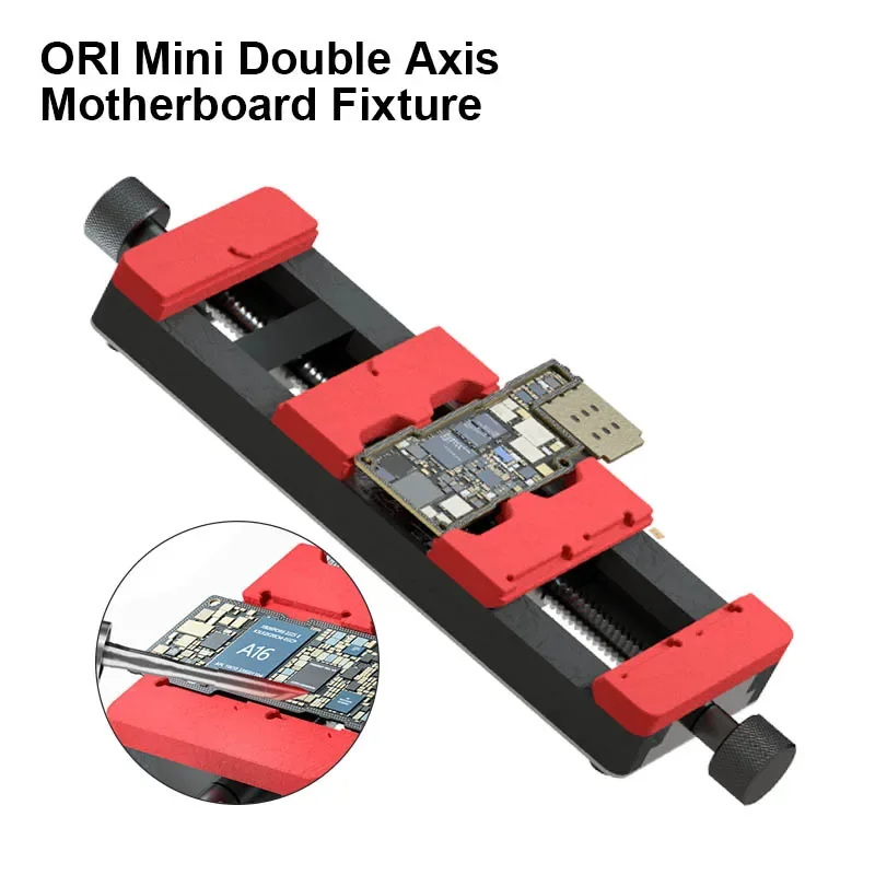 MECHANIC ORI Mini Dual Axis Motherboard PCB Fixture Multi-Function Phone Motherboard BGA Chip Repair Removal Glue Fixed Clamp