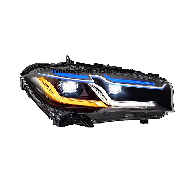 

Car Lights for‘BMW X5 LED Headlight Projector Lens 2014-2018 F15 F16 LED DRL X6 Head Lamp Signal Automotive Accessories
