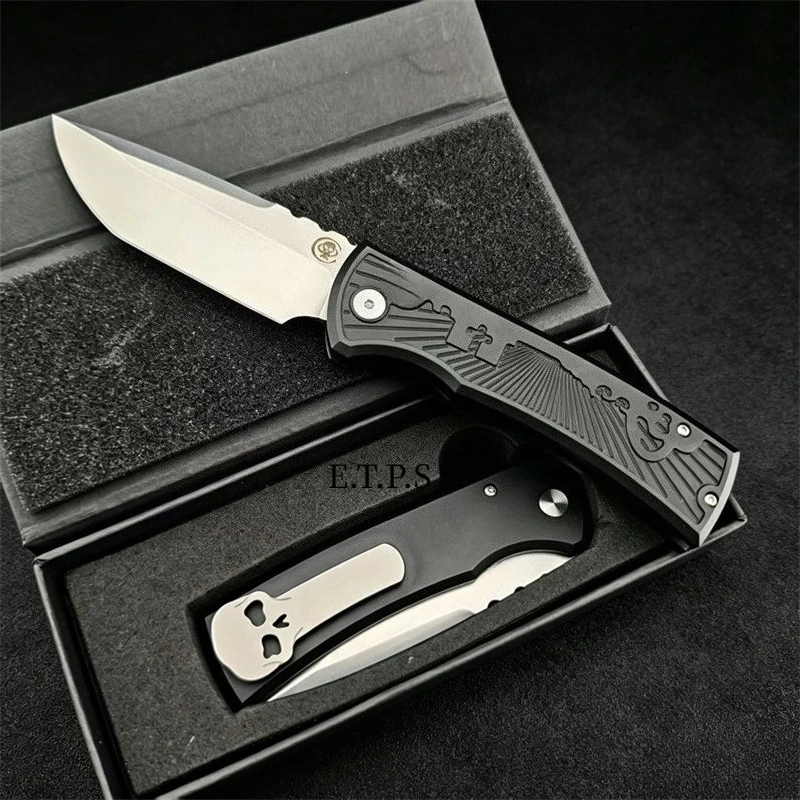 Chaves Knives PT Redencion 229 Model Folding Pocket Knife T6 Aluminium Handle Outdoor Survival EDC Tool Camping Hunting Multifunctional Knives Gift for Men