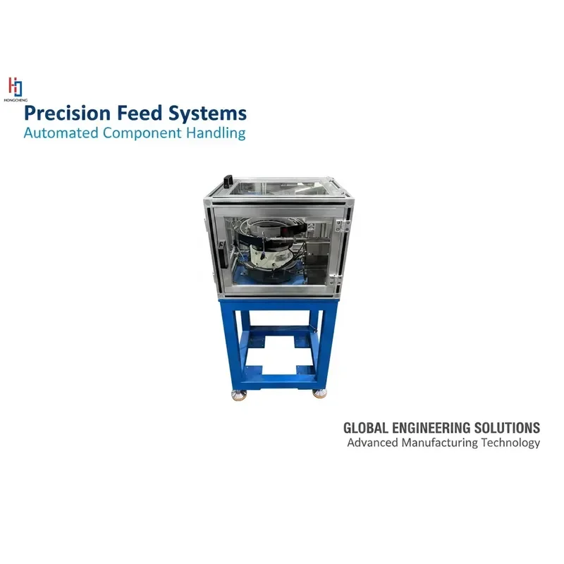 Precision Electronic Component Sorter Soundproof Automatic Vibratory Bowl Feeder Machine