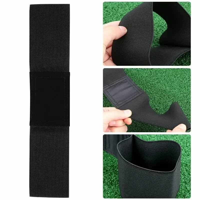 Fascia da braccio elastica professionale per allenatore di swing da golf 1PC, correttore di gesti per swing da golf per uomini donne principianti