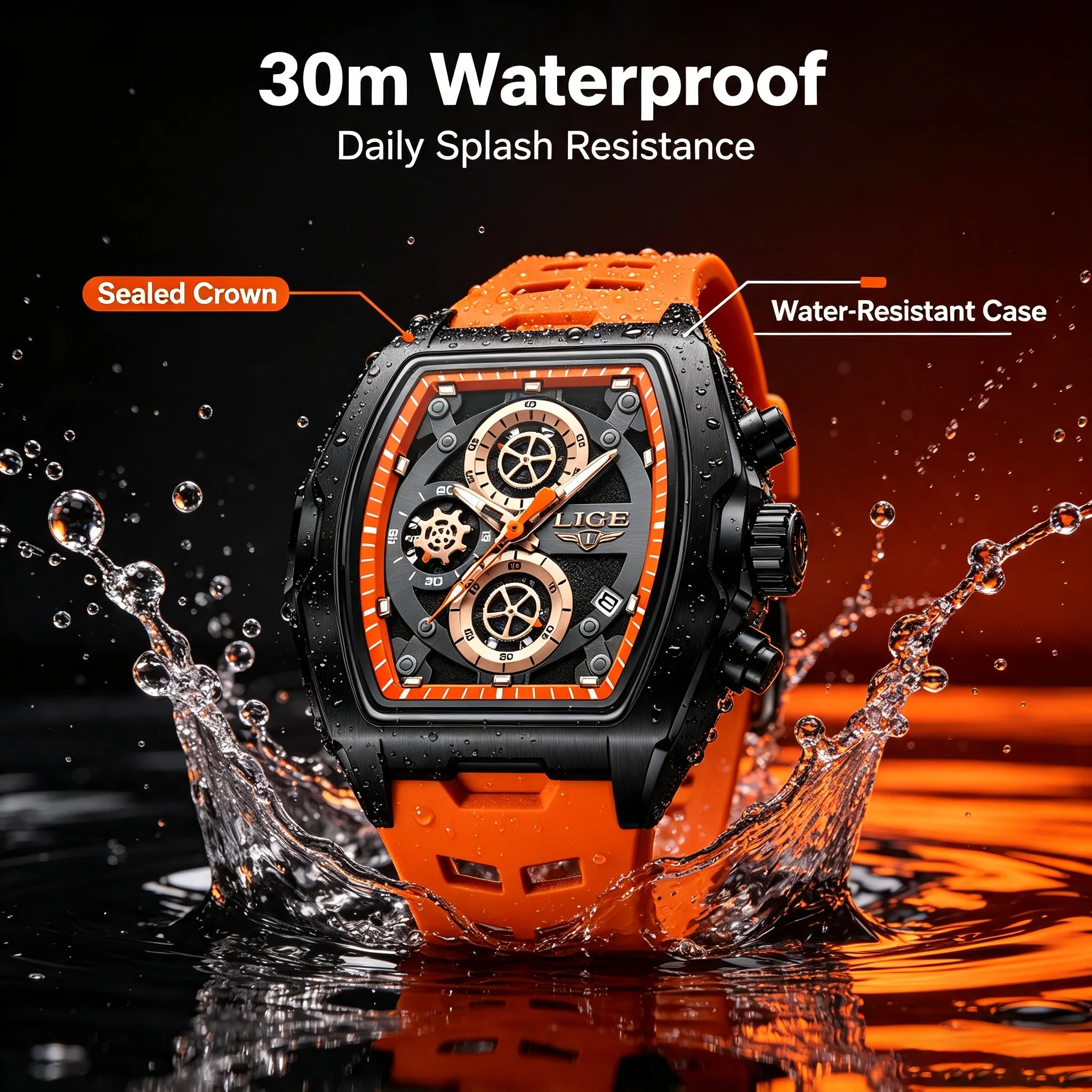 LIGE 2026 Nuevo Reloj de Cuarz - Smartwatch New Watches For Men reseña y precio