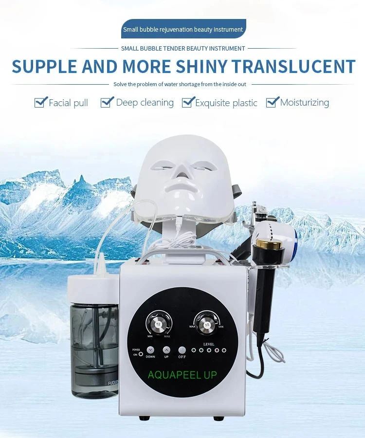 

Newest Skin Peel Beauty Equipment For Face Deep Cleaning Oxygen Jet Facial Machine Skin Care Rejuvenation