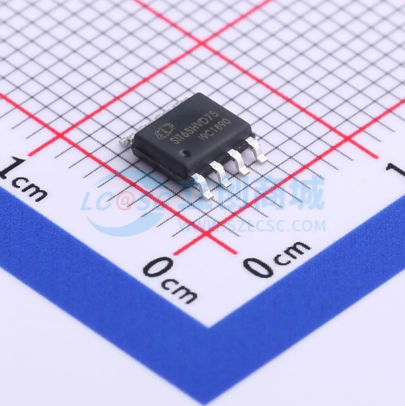 33pcs SIT65HVD75DR SOP-8 1 3V 5.5V RS485 RS422 Interface IC