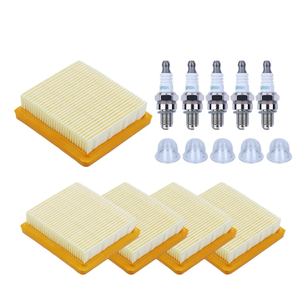 for sparkplugs 5pcs Brush Cutter Filter For Brush Cutter Repair Replaces 4180-141-0300-B Replaces 4180-141-0300 No