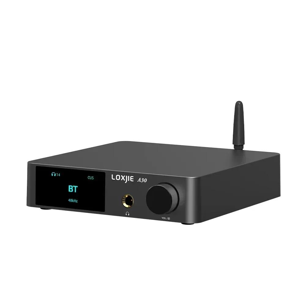 US.EU A30 سطح المكتب ستيريو الصوت مكبر كهربائي وسماعة الرأس أمبير دعم APTX بلوتوث 5.0 ESS DAC رقاقة مع جهاز التحكم عن بعد
