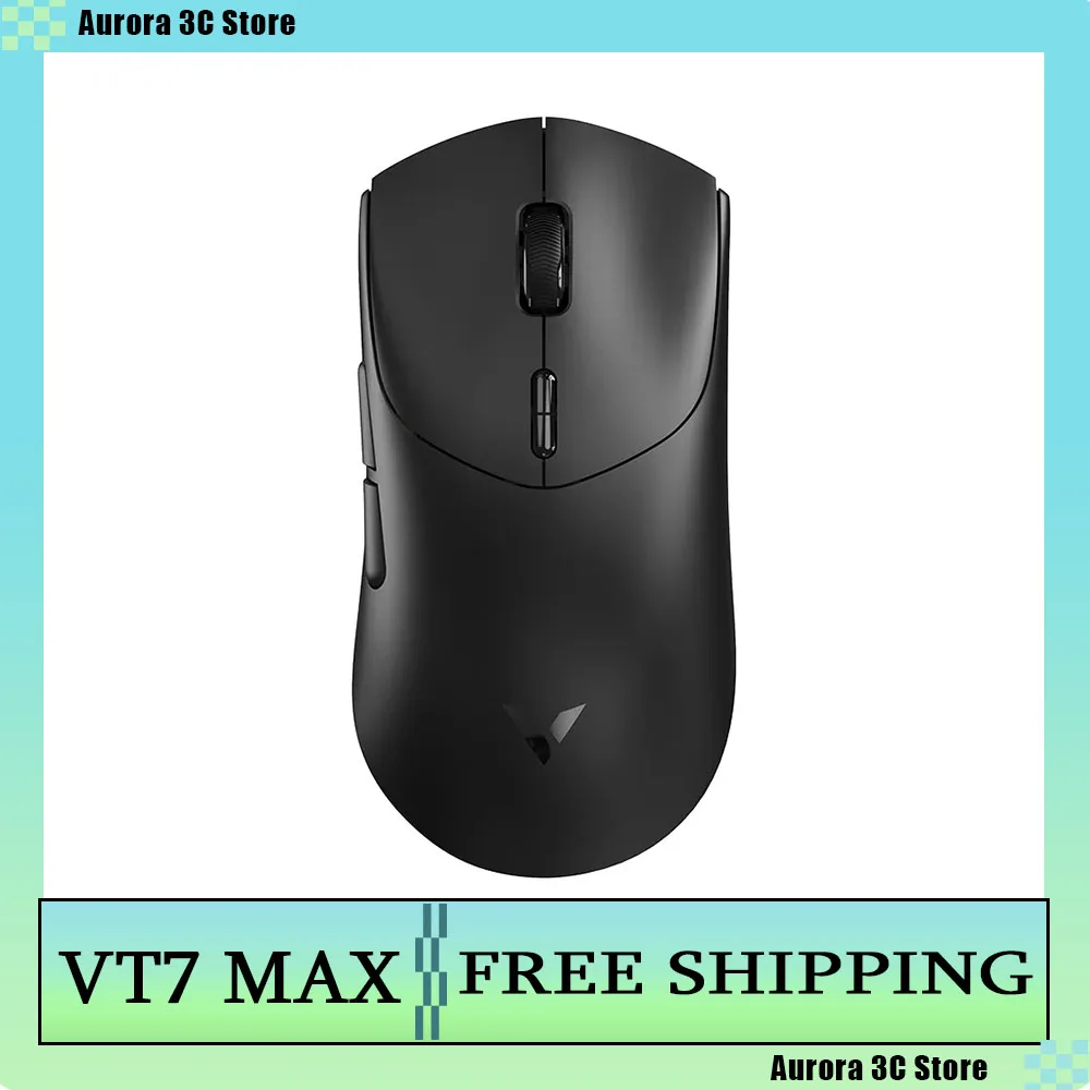 

Rapoo VT7 MAX Wireless Mouse PAW3950 Dual 8K Lightweight Dual-mode Ergonomic E-sports Gaming Mouse 45000DPI Pc Accessory