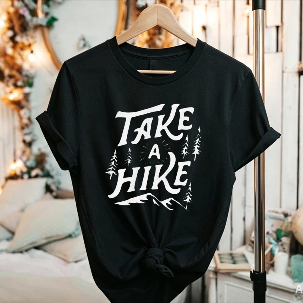 Camiseta Gráfica Outdoor 'Take - Outdoor Adventure Quotes Short avaliação e preço