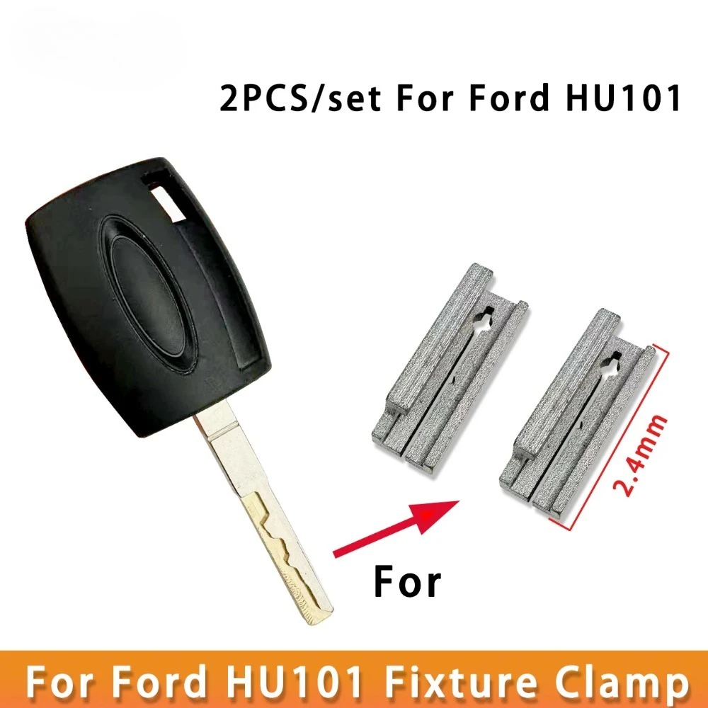 2PCS/Lot HU101 Duplicating Fixture Clamp For Ford Focus Key Cutter Machine Parts Key Blank Key Cutting Machine Accessories