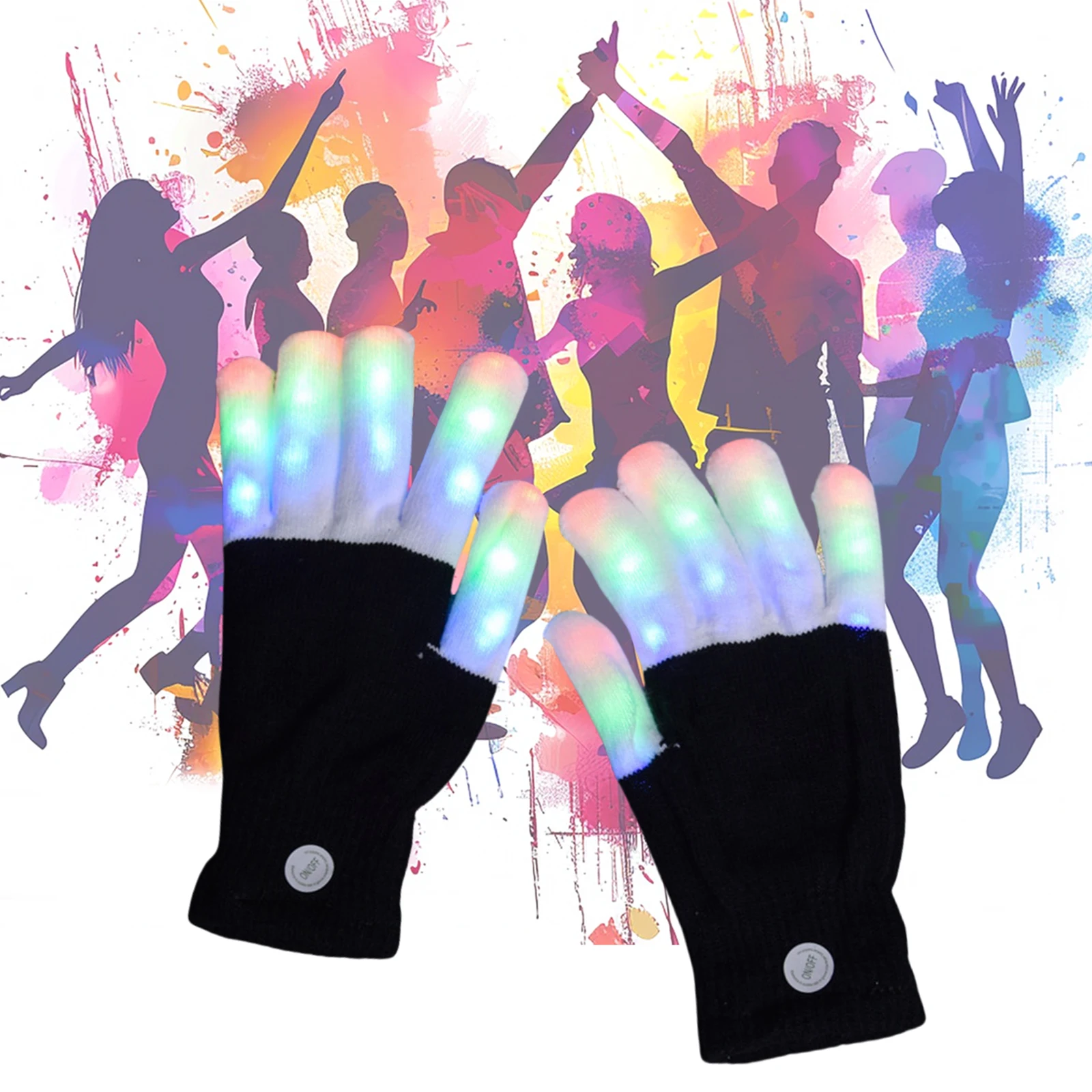Gants LED à 7 couleurs pour sp - Led Gloves Music avis et prix