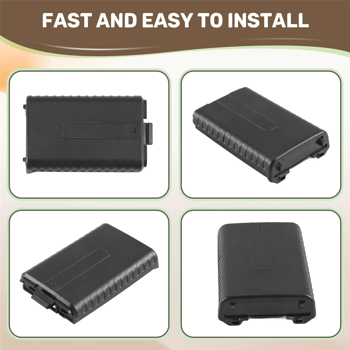 Y06A for Radio UV5R UV5RB UV5RE UV5REP 6AAA Battery Extended Case Shell Box