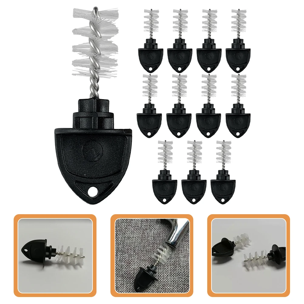 

12 Pcs Beer Tap Brush Equipment Cleaning Draft Stopper Nozzle Reusable Plastic Bar Plug Faucet