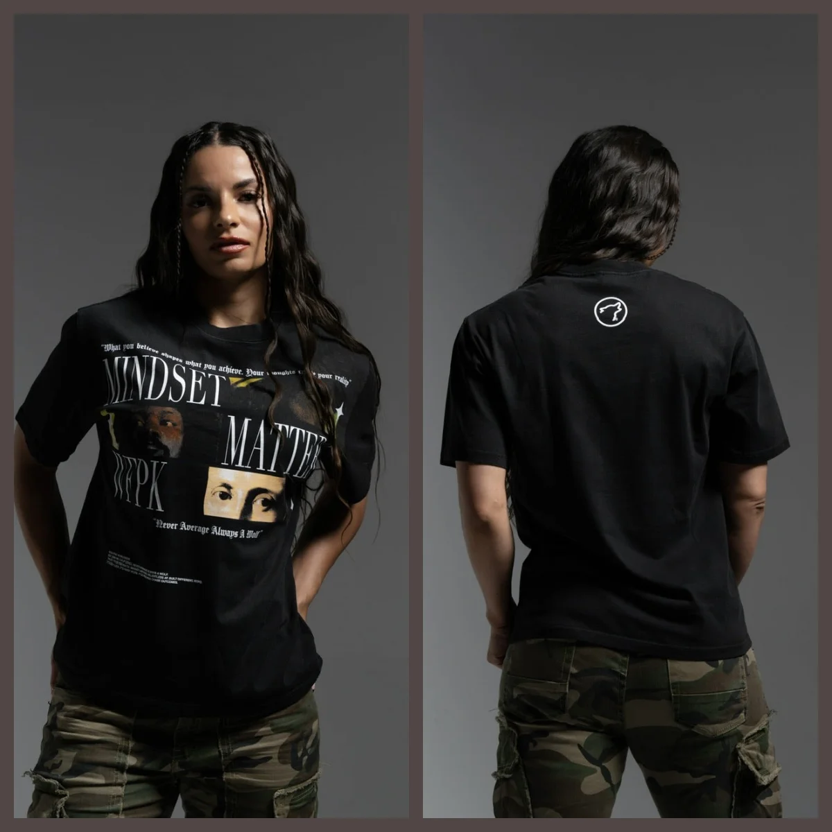 2026 Core _MINDSET MATTERS_ Graphic T-Shirt GYM Daily Fitness Can Wear Cotton T-shirt To Absorb Sweat and Breathe