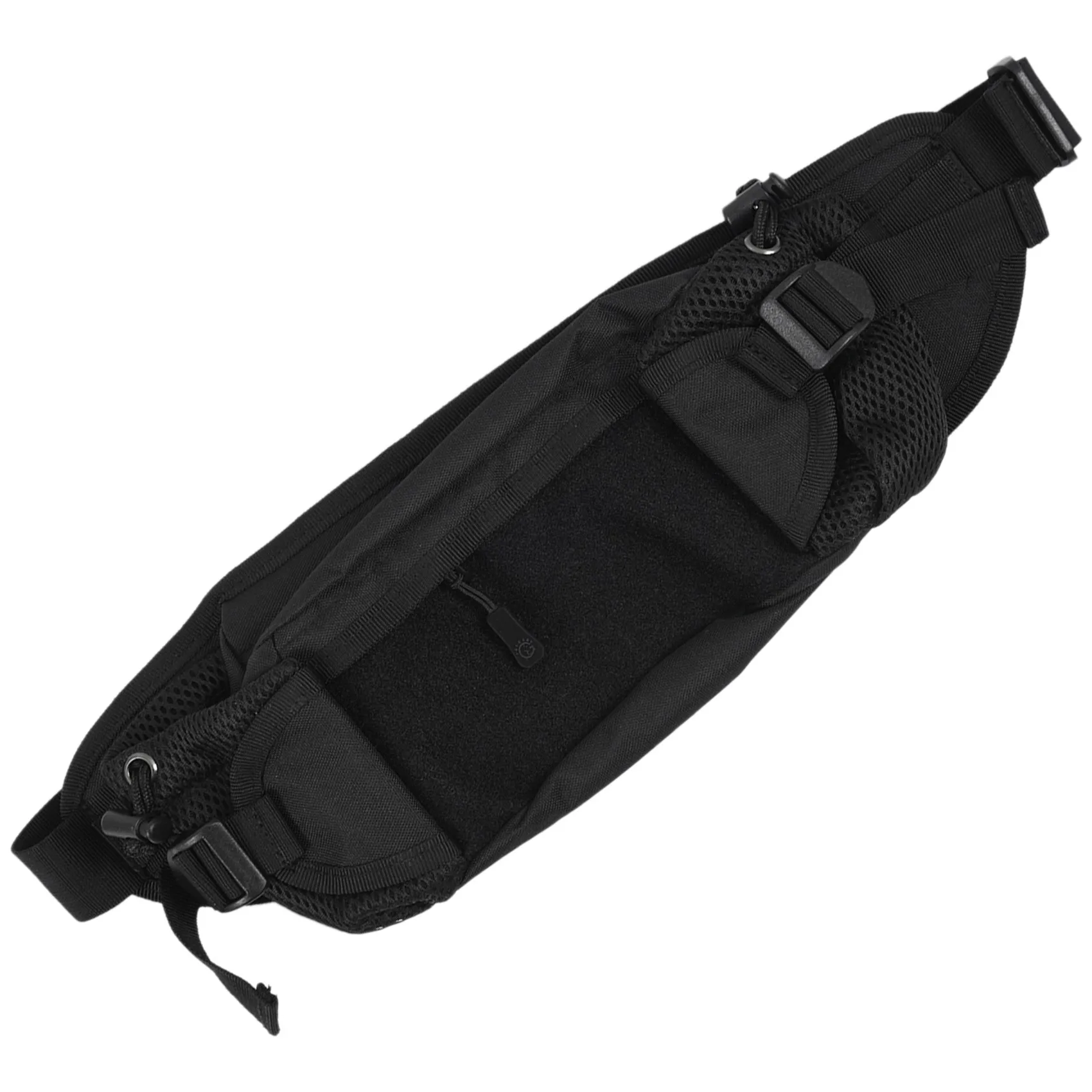 Protector Plus Black Tactical Waist Pack Bag Waterproof Phone Bag Water Bottle Pouch Unisex Chest Bag For Camping Hiking Hunting