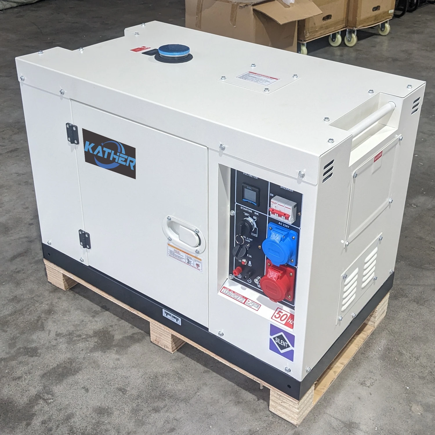 5KVA 8KVA 10KVA 12KVA 15KVA 20KVA Super Silent Diesel Genset Low Noise 1phase 3phase Portable Diesel Generators 20kw 10kw