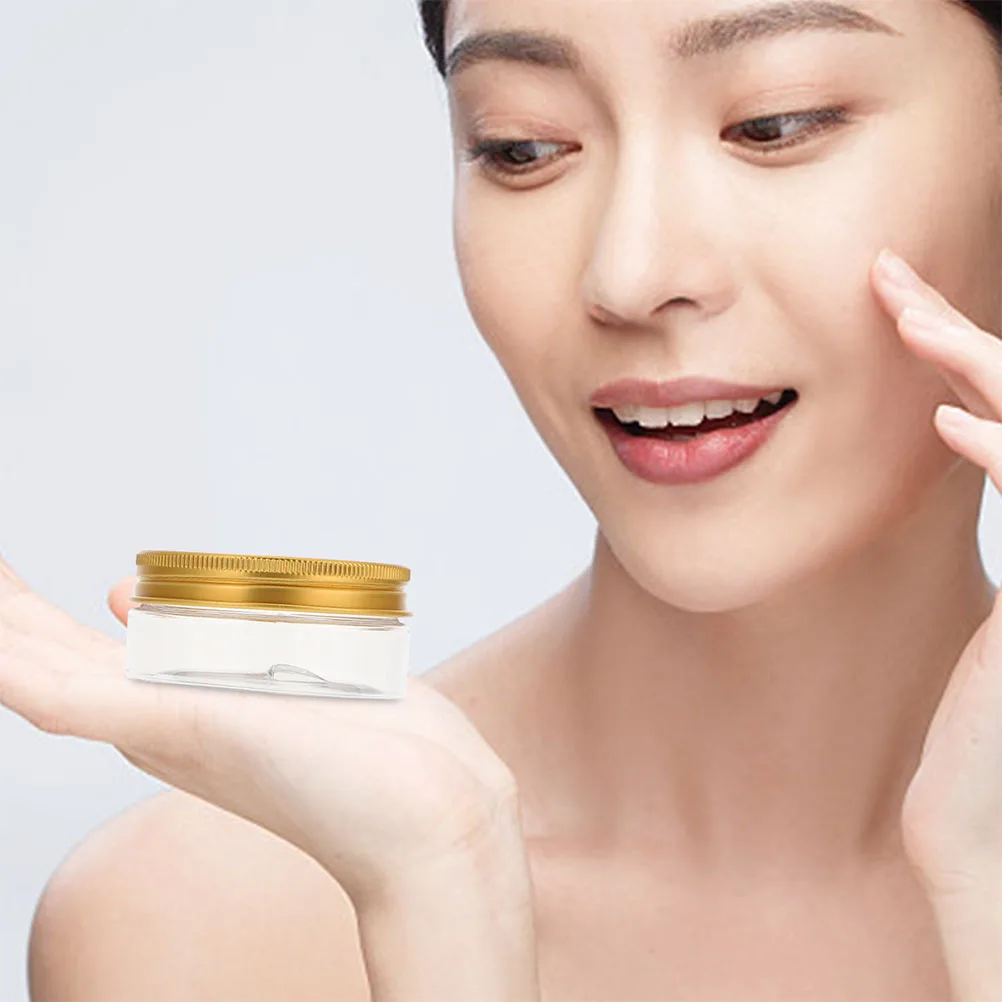 6 個ポータブルフェイシャルクリームサブボトル漏れ防止旅行容器メイクアップパッキングローション収納ボトル容器