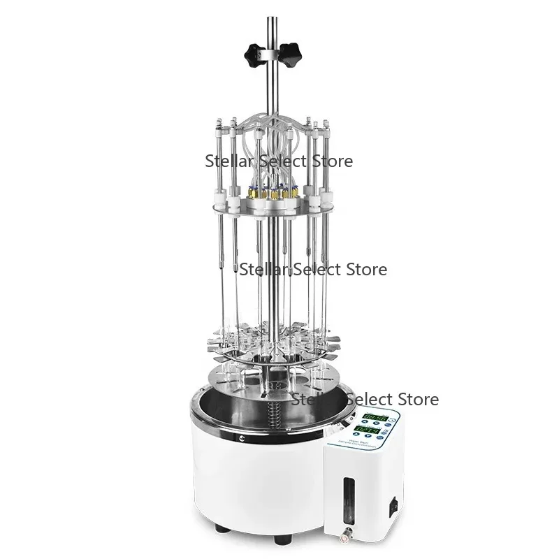 

CHINCAN WT-12A Цифровой лабораторный концентратор для проб азота с водяной баней, 12 позиций для образца 1–50 мл