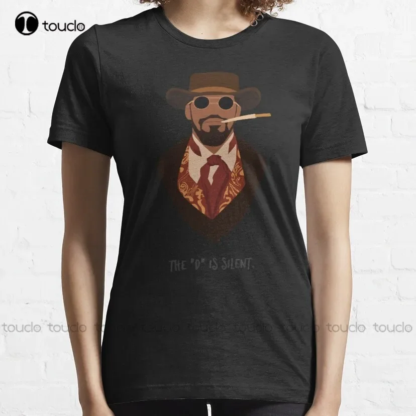 silent d django django unchained movie Classic T-Shirt running shirt Custom aldult Teen unisex digital printing xs-5xl cotton