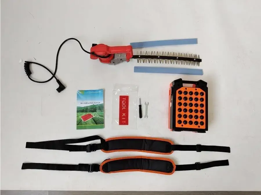 Hedge Pruning Tool Mini Electric Double Edged Backpack Hedge Trimmer with  Battery