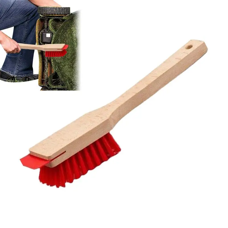 

Инструмент для скребка для газонокосилки, щетка для газонокосилки с жесткой щетиной, профессиональный скребок для газонокосилки, пола, чистки стен мебели