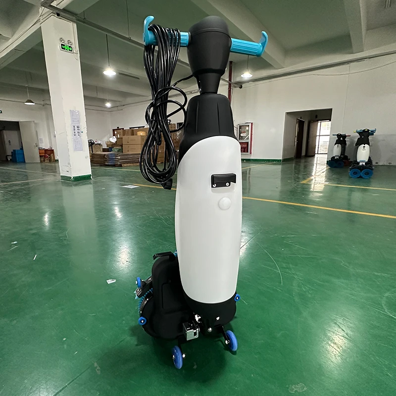 Cost-effective C430BN Wire Type Mini Walk Behind Floor Scrubber Dryer Practical Cleaning Machine